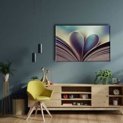 Kitap - Kalp Kanvas Tablo 