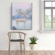 Geyikli Canvas Tablo 