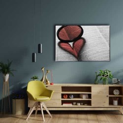 Kitap - Kalp Kanvas Tablo