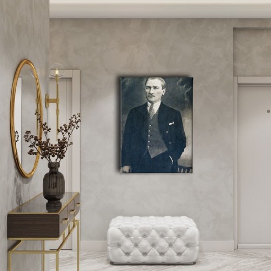 Atatürk Portresi Kanvas Tablo