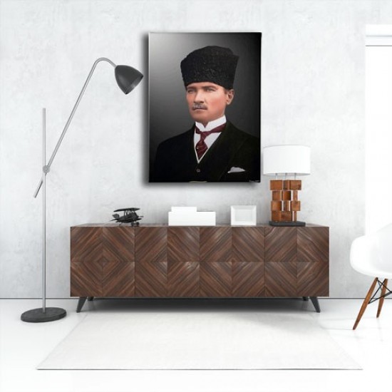 Atatürk Portresi Kanvas Tablo