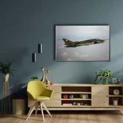 Savaş Uçağı Canvas Tablo