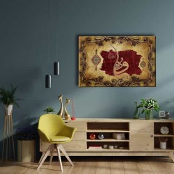 Ya-Vedüd (c.c) Motifli Hat Tablo Ya-Vedüd (c.c) Motifli Hat Tablo