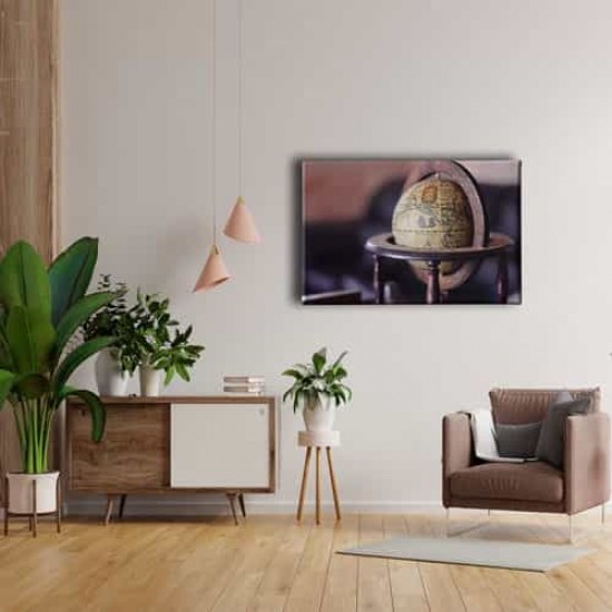Dünya Haritası Canvas Tablo
