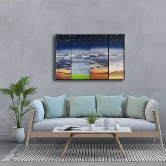 4 Mevsim Manzara Tablo 4 Mevsim Manzara Tablo