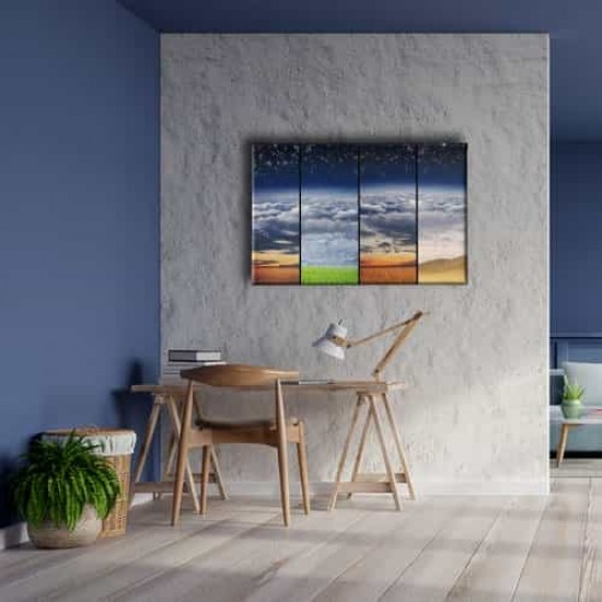 4 Mevsim Manzara Tablo 4 Mevsim Manzara Tablo