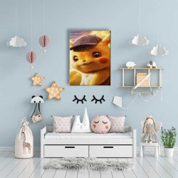 Çocuk Pikaçu Kanvas Tablo Çocuk Pikaçu Kanvas Tablo