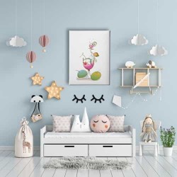 Çocuk Oralet Kanvas Tablo Çocuk Oralet Kanvas Tablo