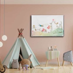 Çocuk Rüyası Kanvas Tablo Çocuk Rüyası Kanvas Tablo