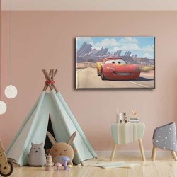 Şimşek McQueen Kanvas Tablo Şimşek McQueen Kanvas Tablo