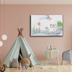 Çocukların Dünyası Kanvas Tablo Çocukların Dünyası Kanvas Tablo