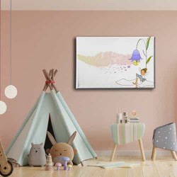 Doğa Ve Çocuk Kanvas Tablo Doğa Ve Çocuk Kanvas Tablo