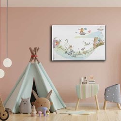 Çocuk Rüyası Kanvas Tablo Çocuk Rüyası Kanvas Tablo