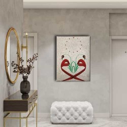 Vavlı Laleli Saatli Tablo