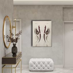 Allah Muhammed Lafzı ElifLi Laleli Tablo Allah Muhammed Lafzı ElifLi Laleli Tablo