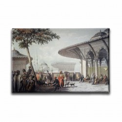 1. Mahmud Han Çeşmesi Kanvas Tablo