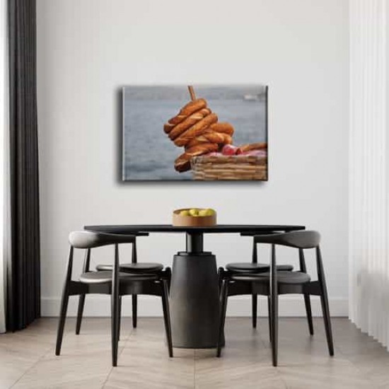Simit Kanvas Tablo Simit Kanvas Tablo