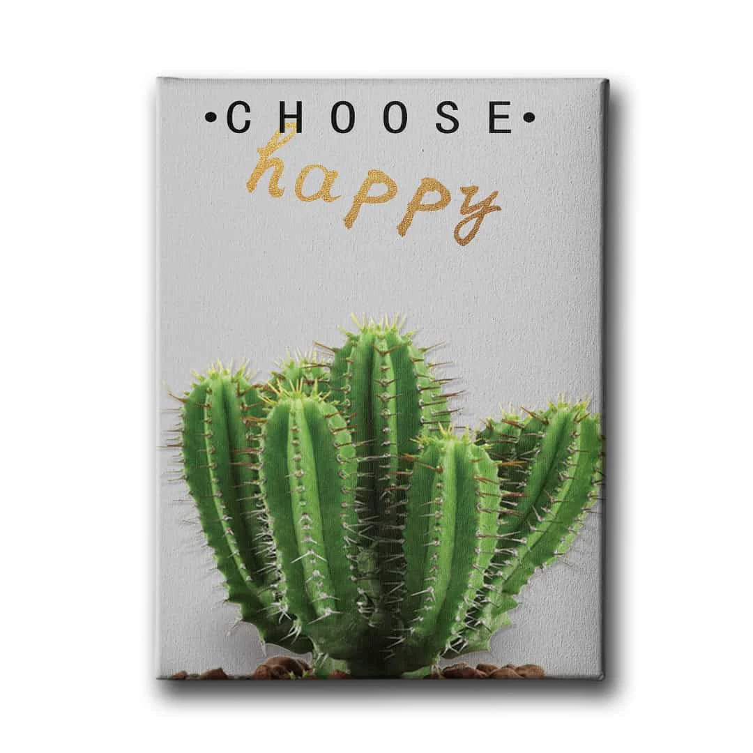 Kaktus Canvas Tablo