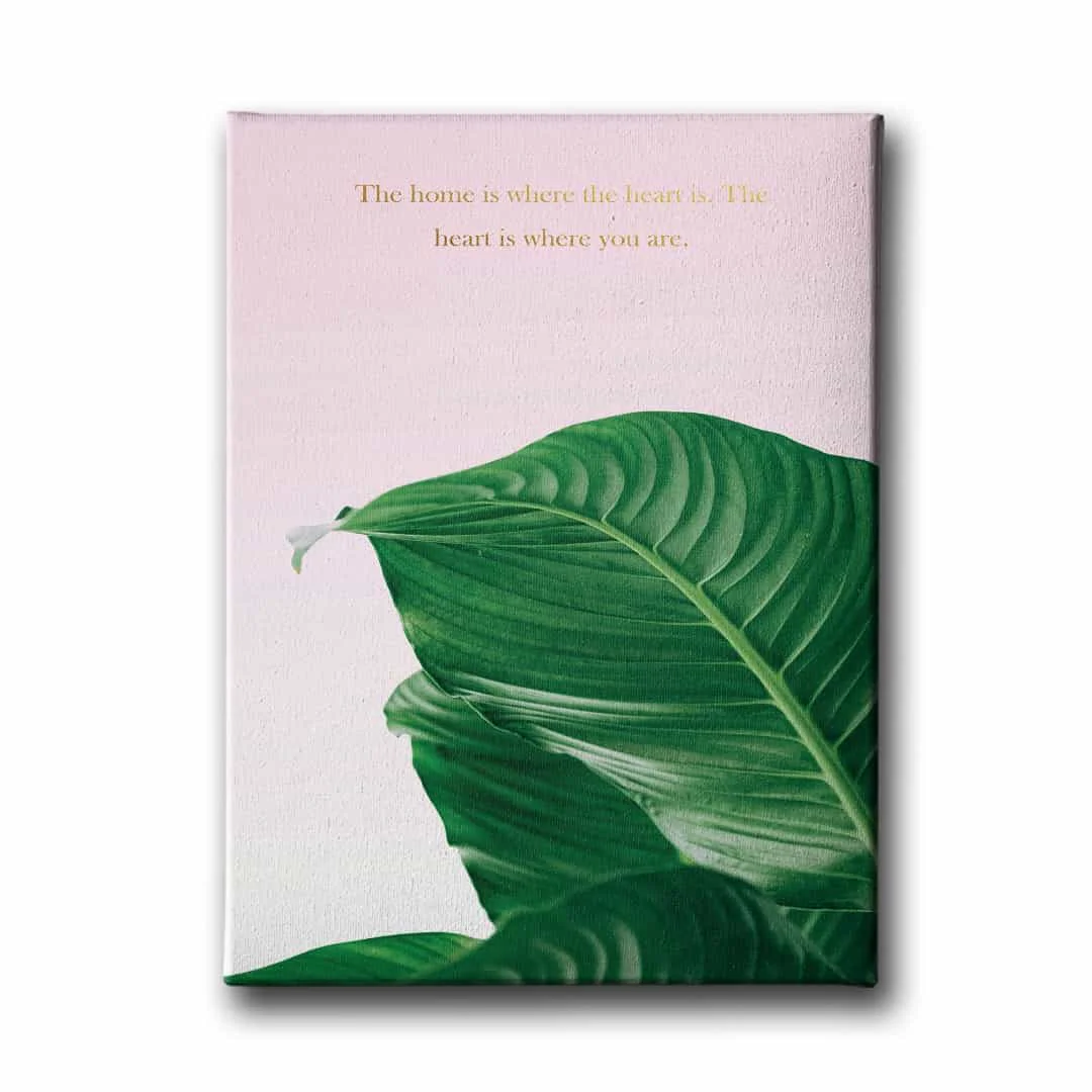 Botanik Canvas Tablo