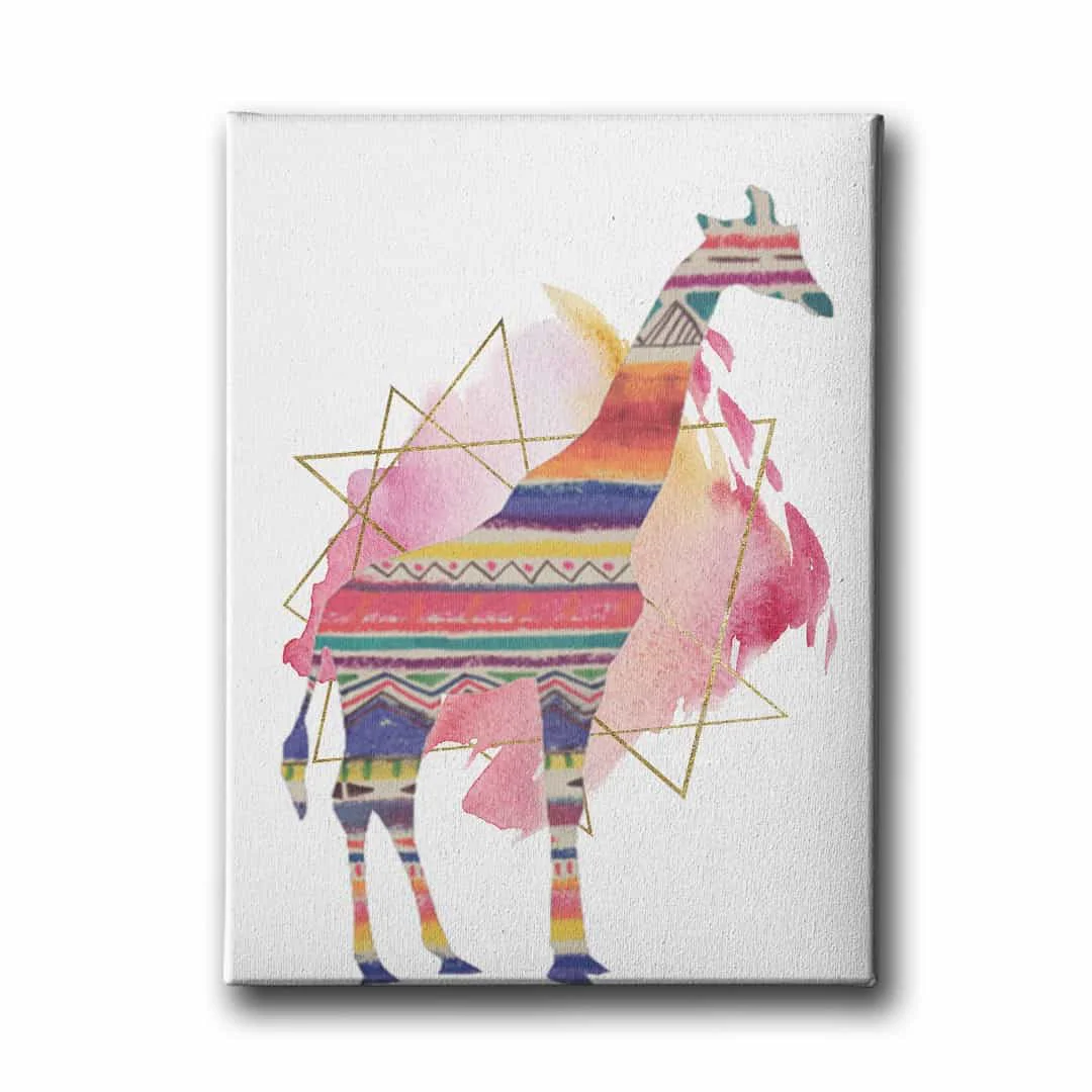 Zurafa Canvas Tablo