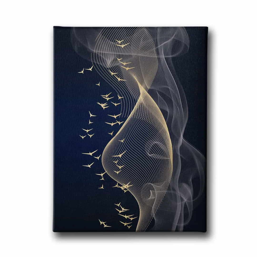 Lotus Cicegi Canvas Tablo