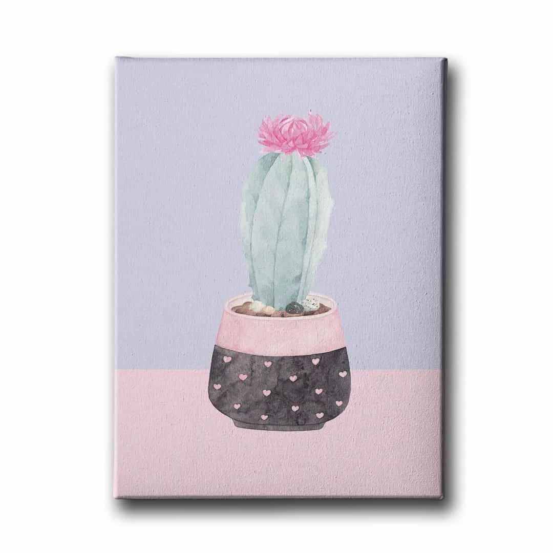 Kaktus Canvas Tablo