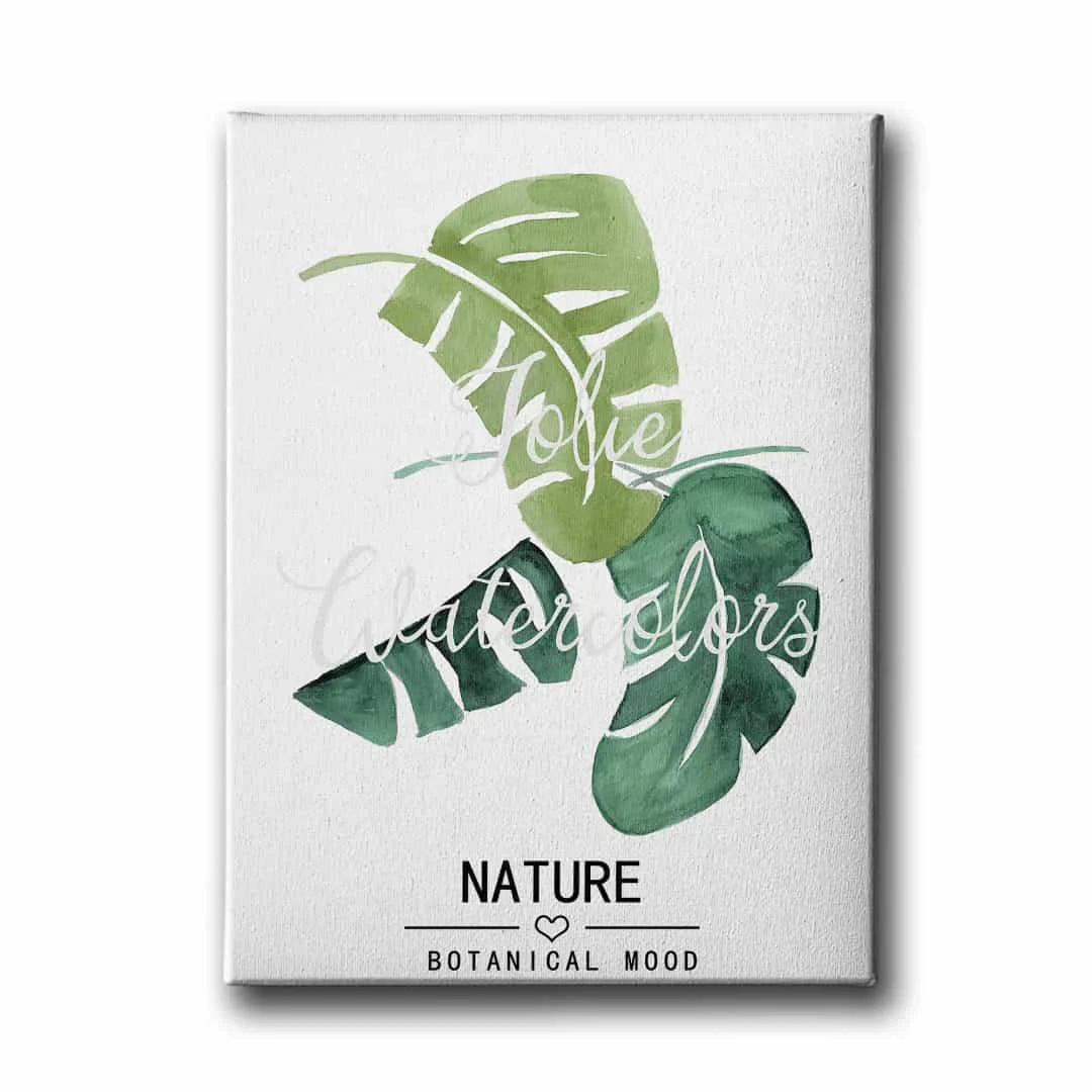 Botanik Canvas Tablo