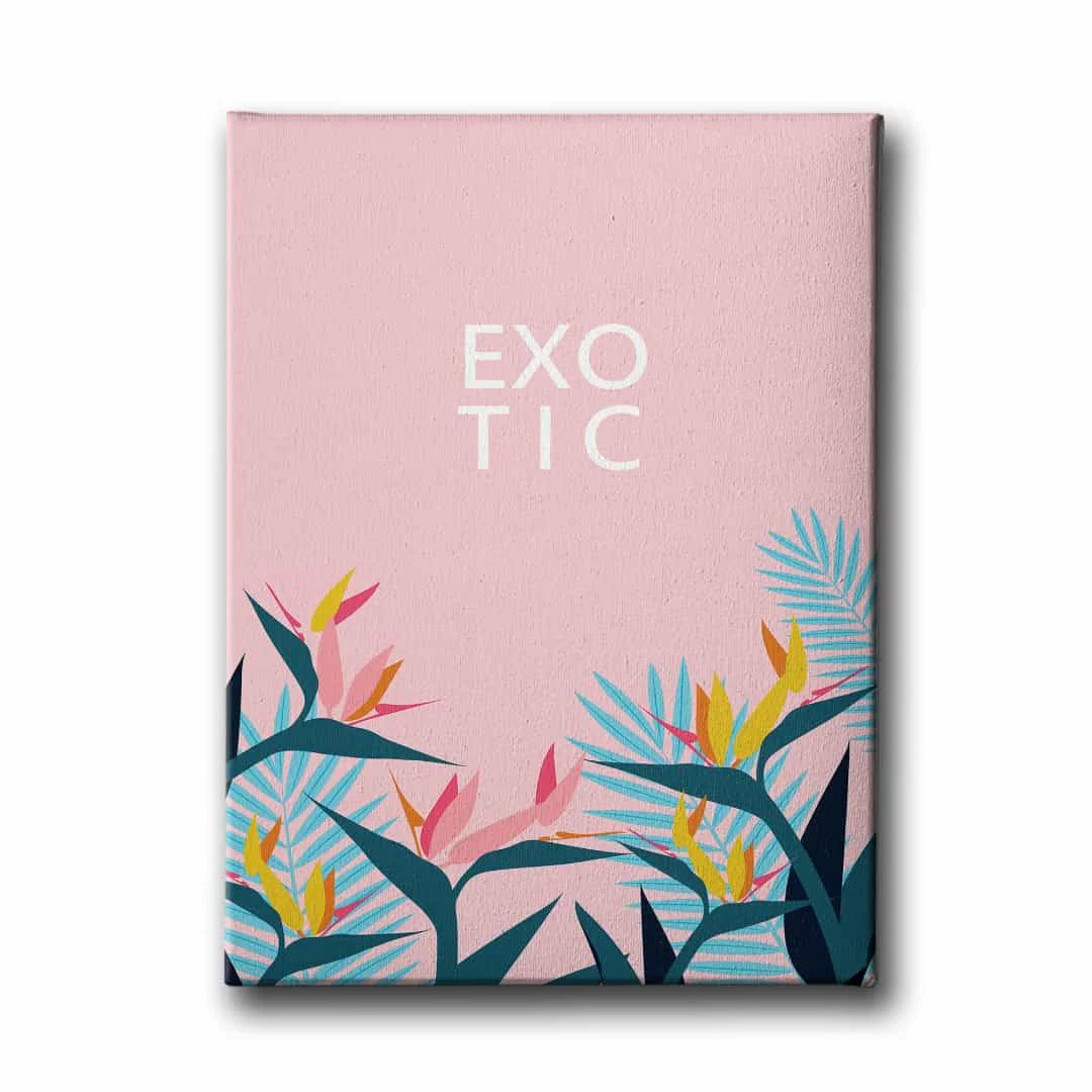 Exotic Canvas Tablo
