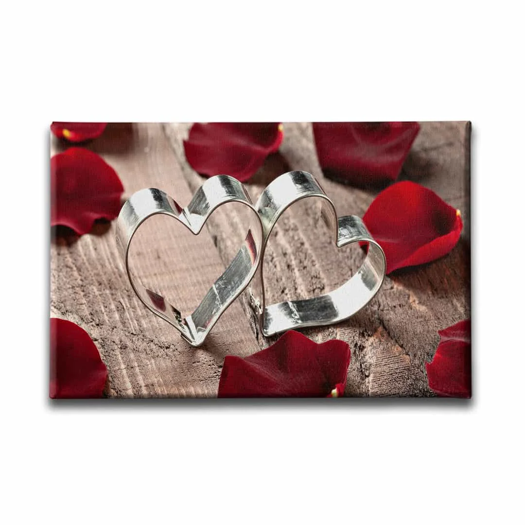 Kalp Cemberi Kanvas Tablo