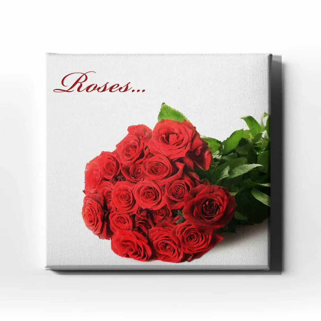 Roses Kanvas Tablo