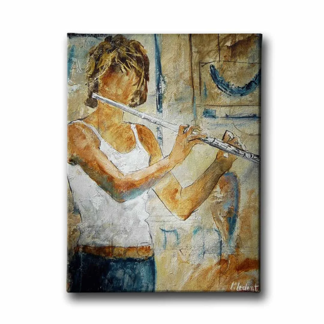 Yan Flut  Kanvas Tablo