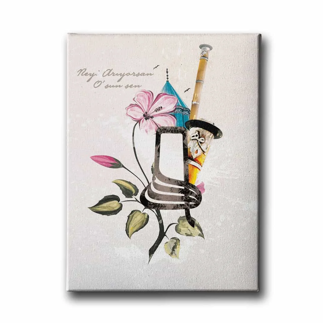 Ney Ve Mevlana Turbesi Tablo