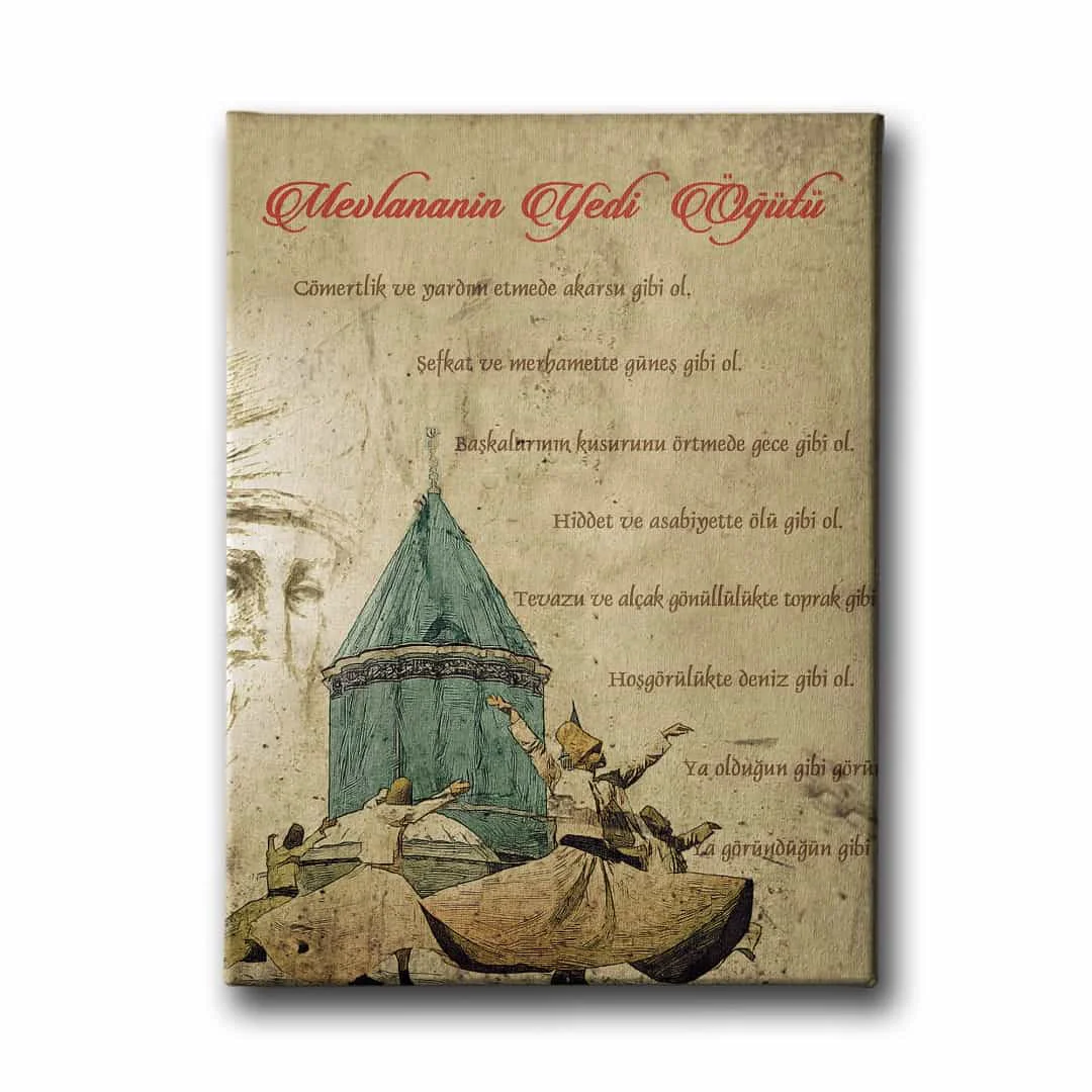 Mevlananin 7 Ogudu Tablo
