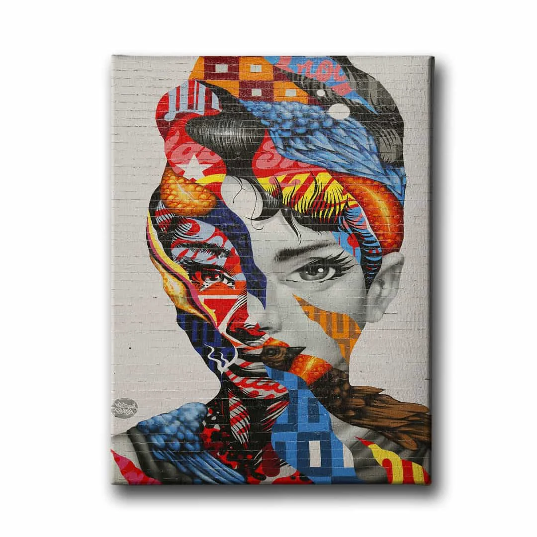 Renkli Kadin Potresi Tablo