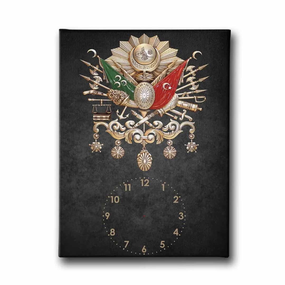Osmanli Armasi Saatli Tablo