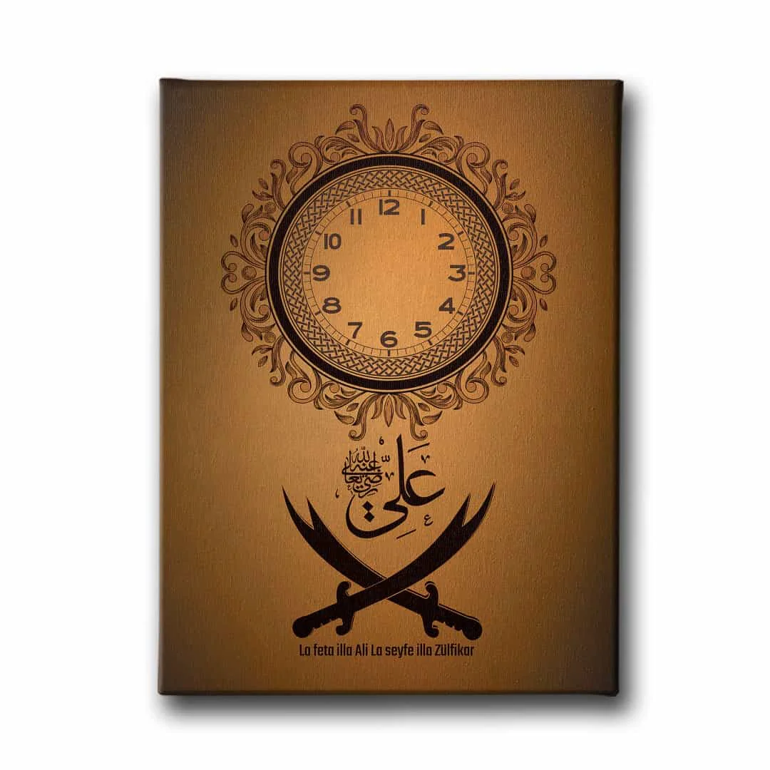 Hz.ali Zulfikar Saatli Tablo