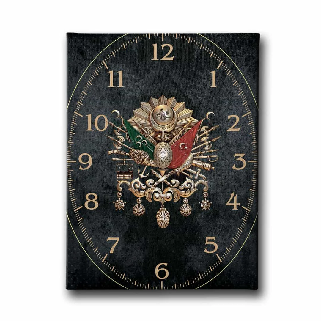 Osmanli Armasi  Saatli Tablo