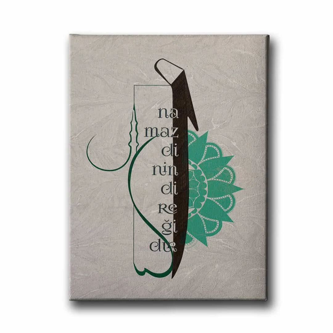 Namaz Dinin Diregidir Elif Tablo