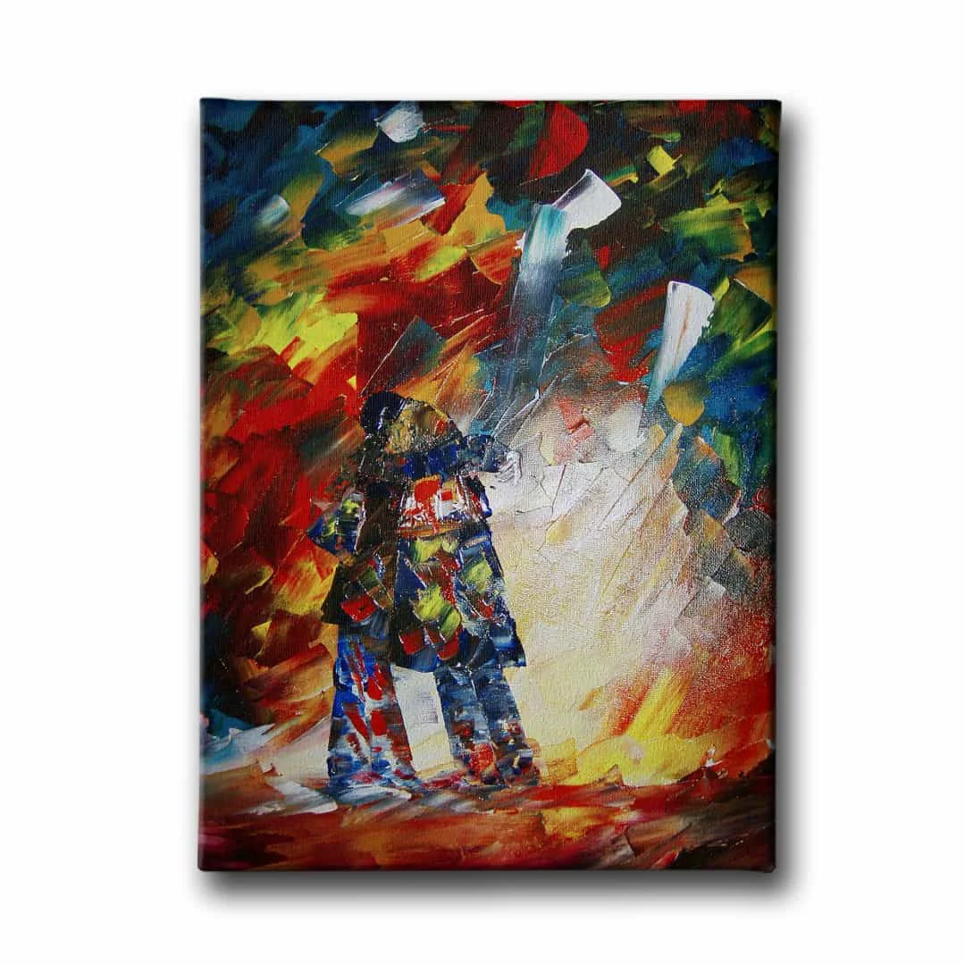 Ask Yagli Boya Kanvas Tablo