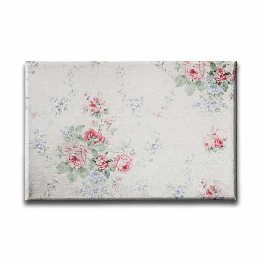 Cicek Desenli  Kanvas Tablo