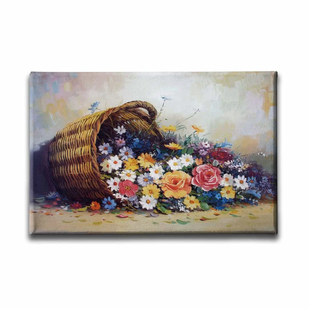 Cicek Sepeti Kanvas Tablo
