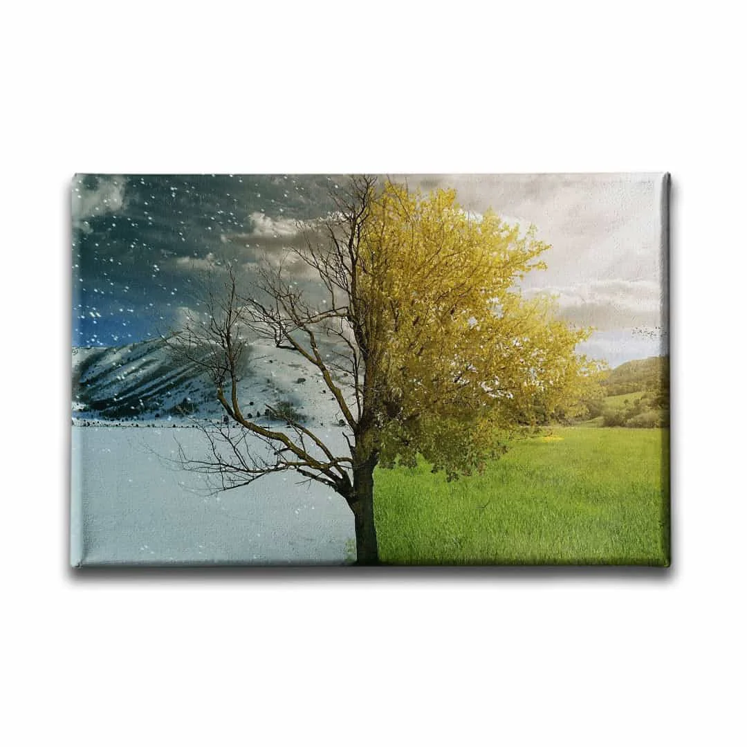 Sonbahar Kis Manzara Tablo