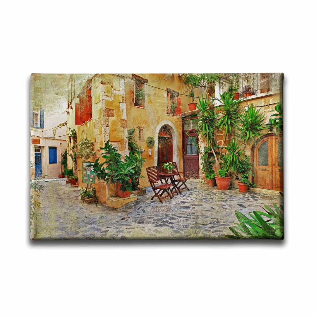 Ege Sokaklari Manzara Tablo