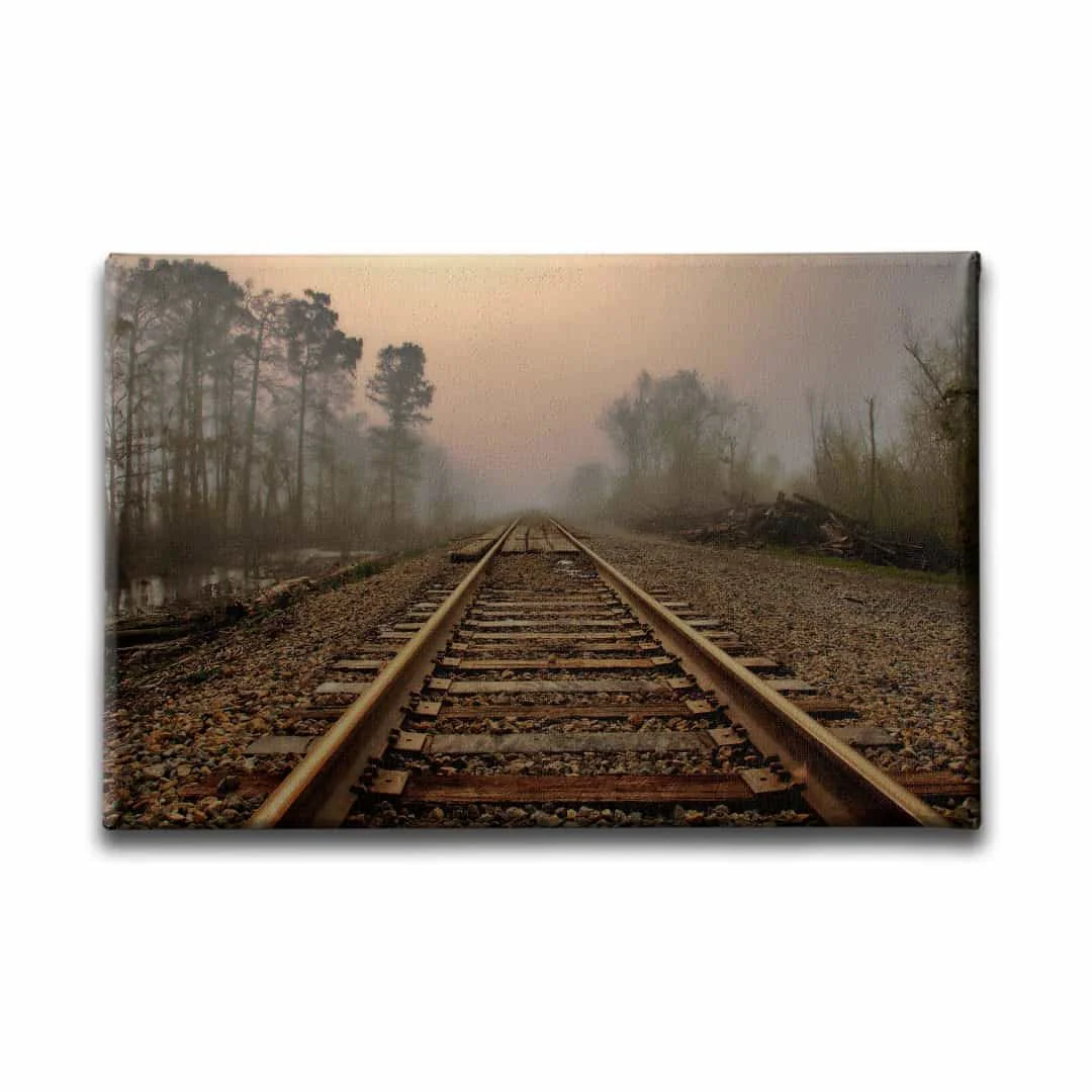 Tren Yolu Manzara Tablo