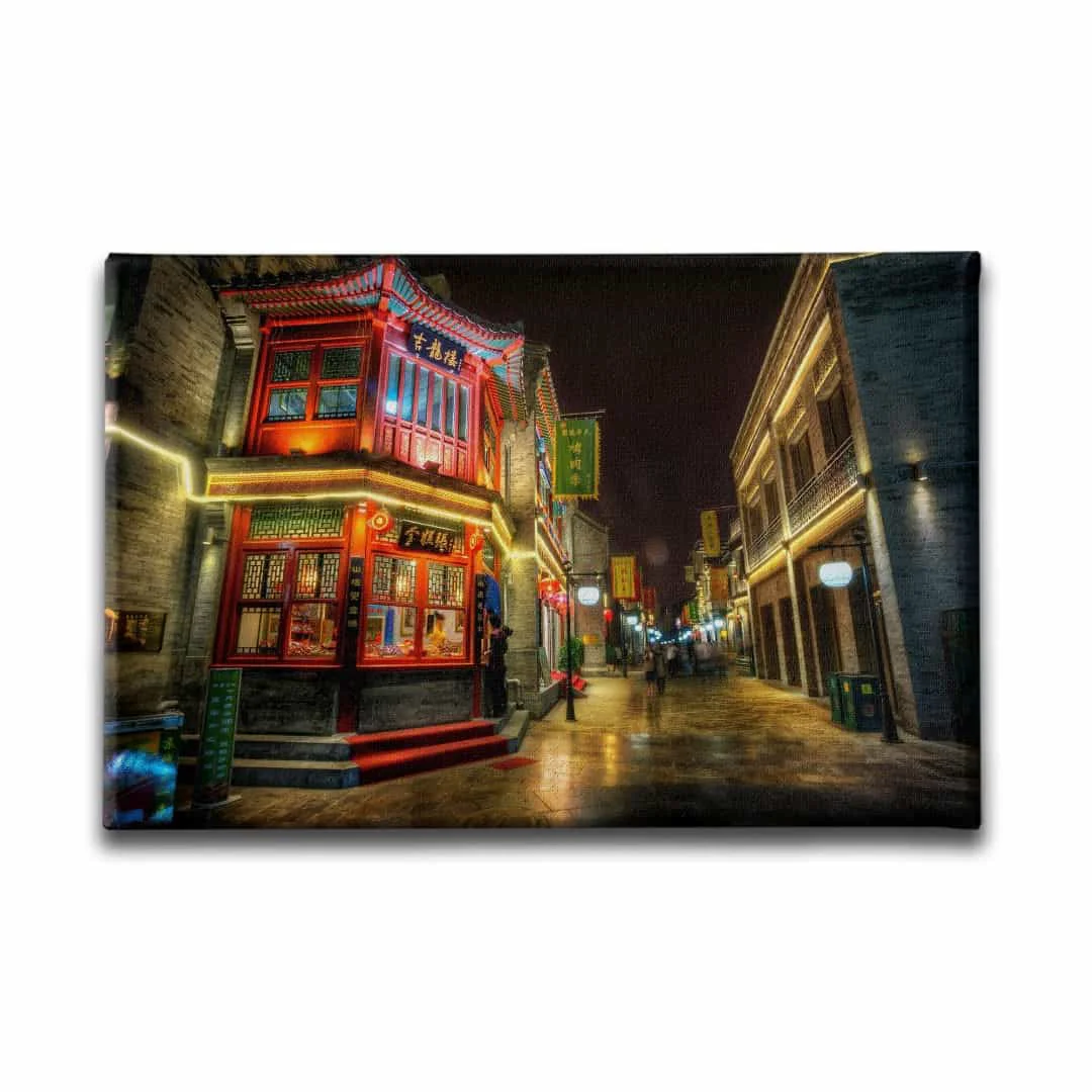 Pekin Sokagi Manzara Tablo