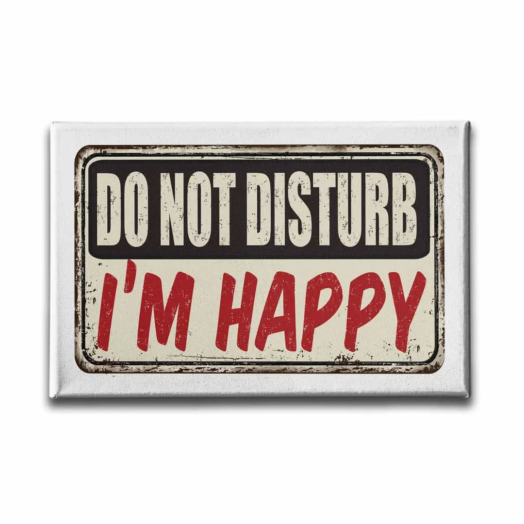 Do Not Disturb  Canvas Tablo
