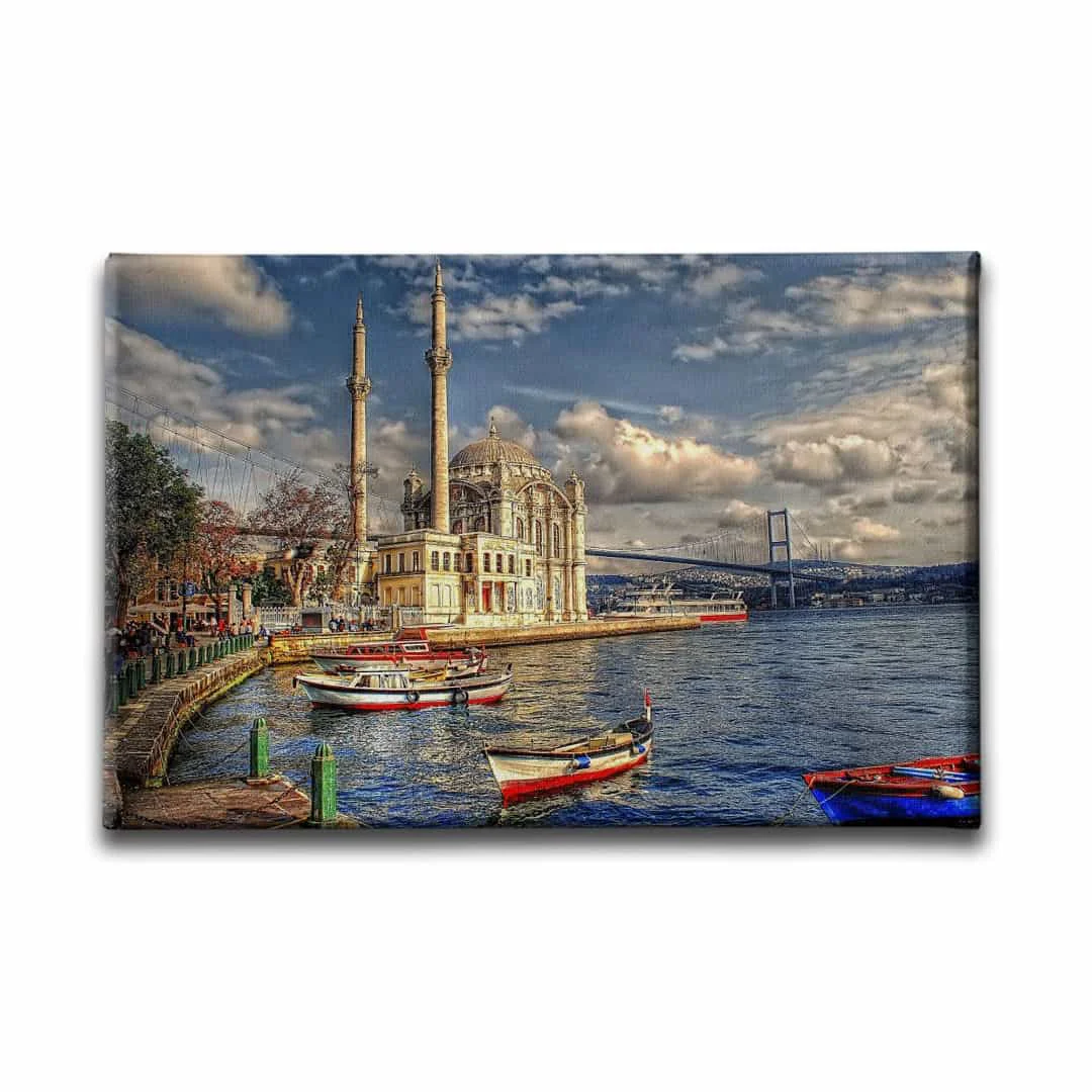 Istanbul Ortakoy Canvas Tablo