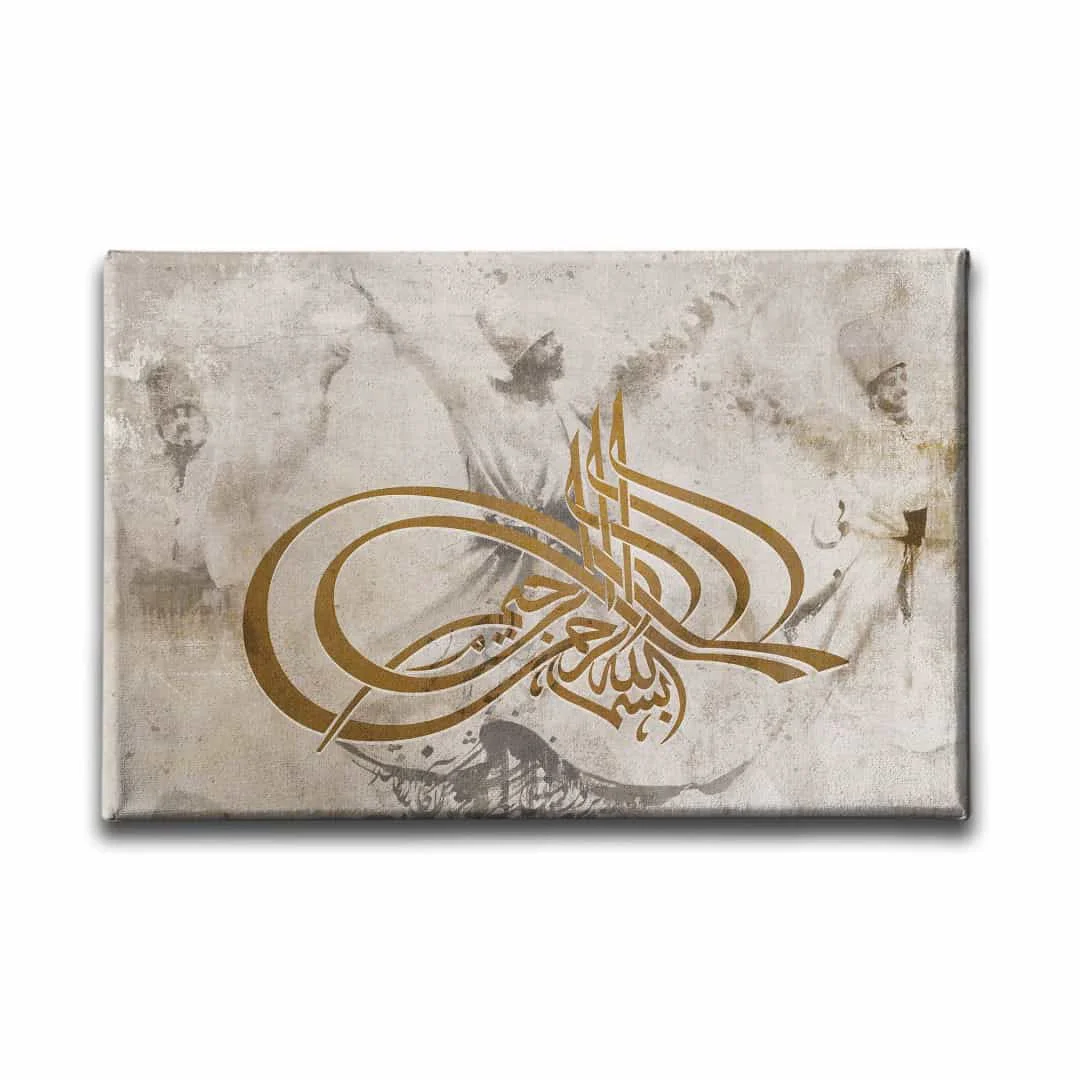 Besmele Tugra Semazenli Hat Tablo