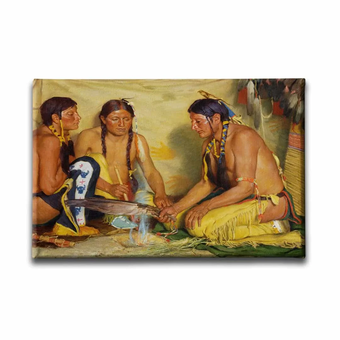 Kabile Hayati  Canvas Tablo