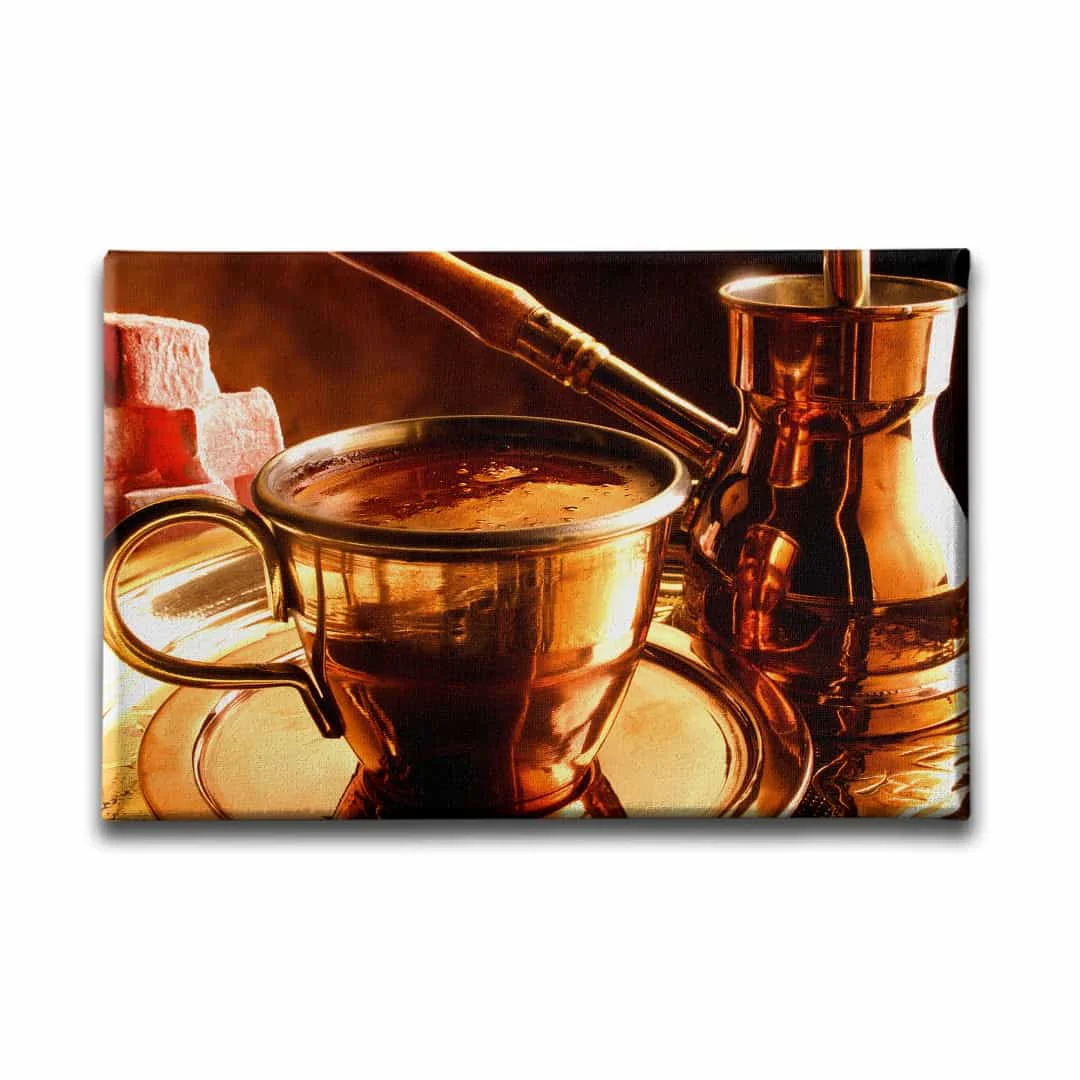 Kahve Kanvas Tablo